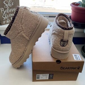 BearPaw Snuggle Daphne Deco Oat - Woman 12